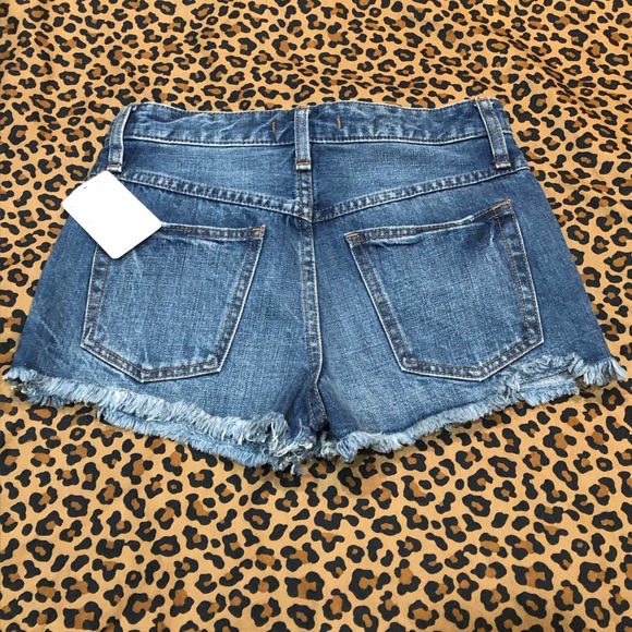 Free People Rock Denim Uptown Harbor Shorts *Size 25* NWT! - Picture 9 of 10